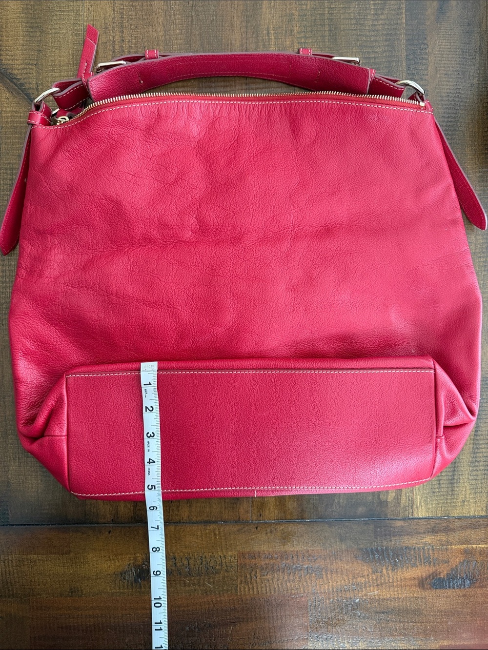 Dooney & Bourke Red Leather Shoulder Bag- 90’s chic - Picture 7 of 7
